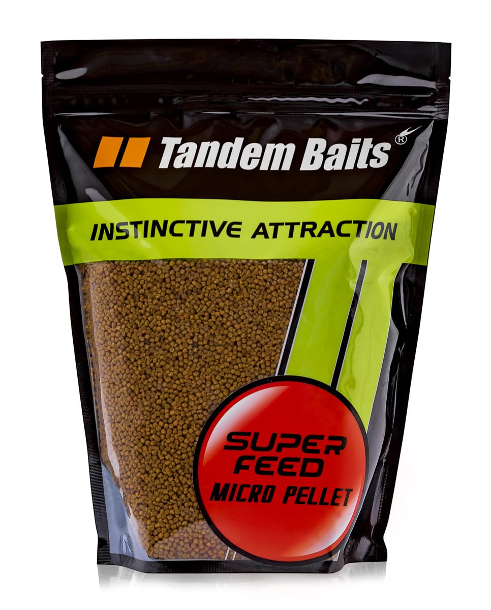 Tandem Baits SuperFeed Micro Pellet Coconut Vanilla Carp Pellets | Carp Fishing Pellet | Carp Fishing Bait | Carp Bait | Carp Fishing Accessories for Monster Fish 2 mm 1 kg