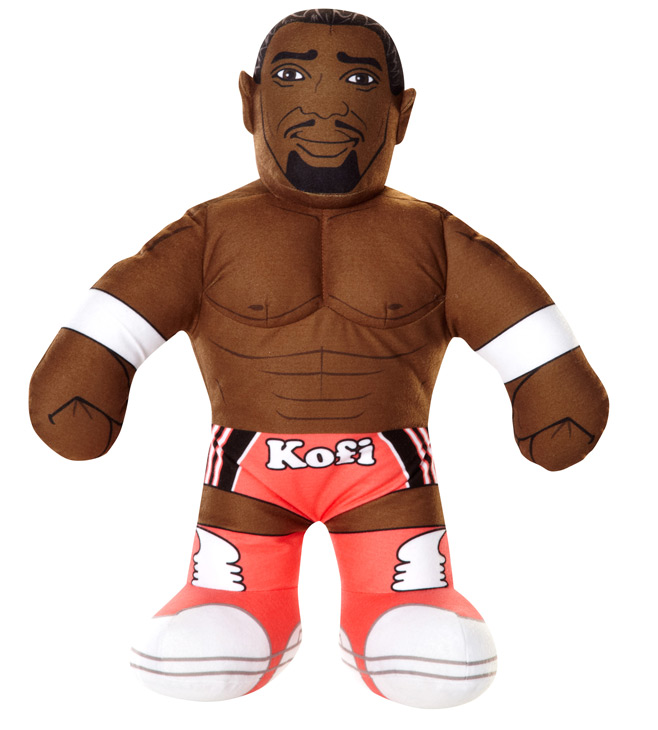 WWE Brawlin Buddies Kofi Kingston Plush Figure Toys & Games