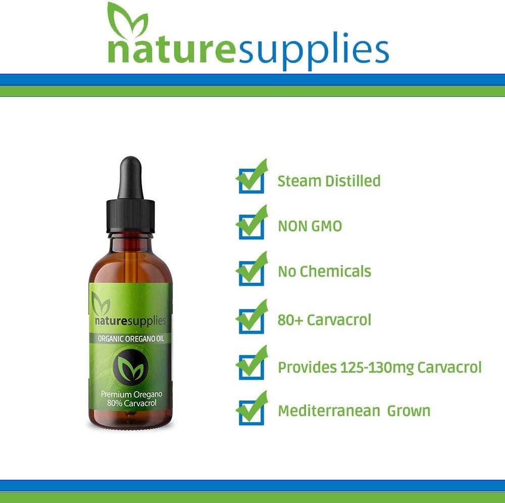 Oregano Oil 30ml, 80% Plus Carvacrol, Mediterranean Wild Oregano Oil, Steam-Distilled Essential Oil, Oil Oregano - Image 5