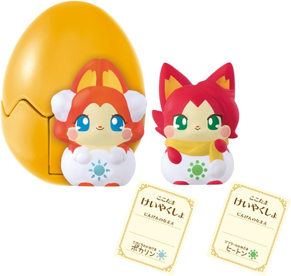 Amazon ヒミツのここたま てぶくろのかみさま ポカリン マフラーのかみさま ヒートン アニメ 萌えグッズ 通販