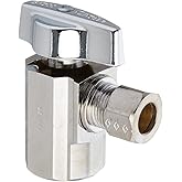 BrassCraft KTR17X C Angle Stop 1/4 Turn 1/2 Fip X 3/8 Od Lead Free