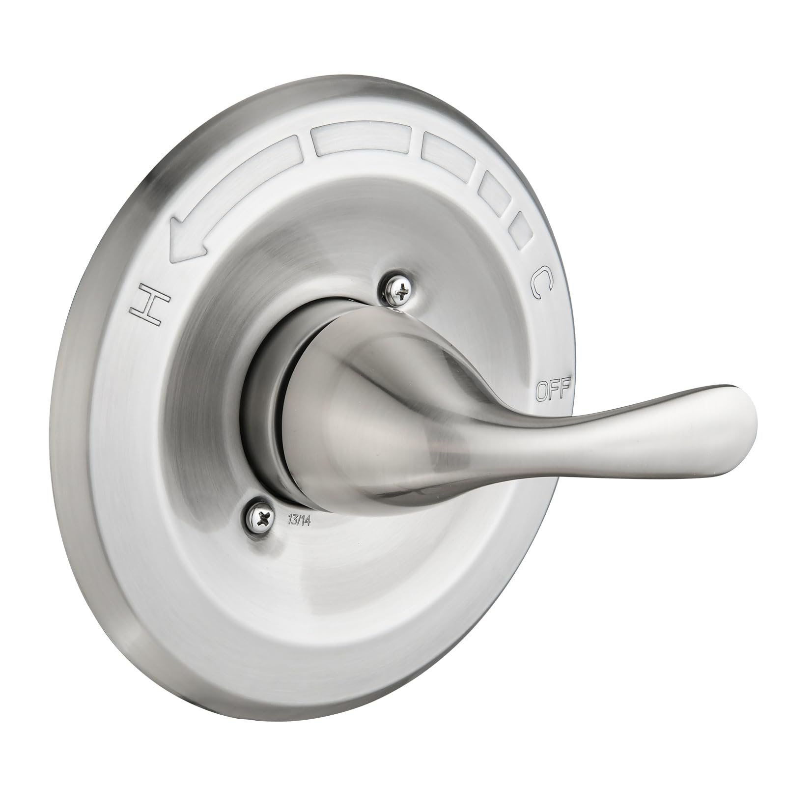 Photo 1 of ***MISSING ONE O-RING***Ultrimkit Shower Trim Kit Compatible with 13/14 Series, Shower Cover Plate with Handle, Brushed Nickel(Valve& Catridge Not Inclued)