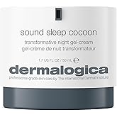 Dermalogica Sound Sleep Cocoon Night Cream Gel for Face, Revitalizing Overnight Moisturizer with Essential Oils - Promotes Restful Sleep for Radiant, Healthier-Looking Skin, 1.7 Fl Oz
