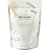 The Bathologist Fizzy Bath Soak, Shea Butter & Epsom Salt, Mineral Therapeutics, Exfoliating for Dry Skin, Vegan & Cruelty-Free, 32 oz (Recover)