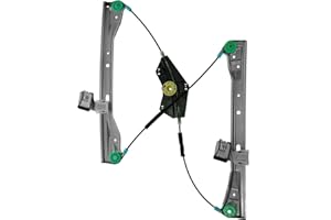 TRQ Front Right Window Regulator Passenger Side Compatible with 2012-2013 Mercedes-Benz C250 2008-2013 C300 C350 C63 AMG 2010-2013 E350 E550 E63 AMG
