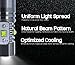 OPT7 H1 CREE XLamp LED DRL Fog Light Bulbs - 5000K Bright White @ 700 Lm per bulb - All Bulb Sizes and Colors - 1 year Warranty (Pack of 2)