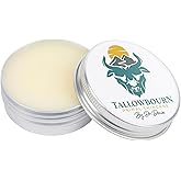 Tallowbourn Grass Fed Beef Tallow Balm for Face and Body with Shea Butter, Organic Jojoba Oil, Honey, and Beeswax – Beef Tallow for Skin – Unscented Balm – 1 oz