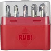 Rubi Tools 5 pcs Wheel Kit TS-MAX,TR-Magnet,Speed-Magnet Tile Cutter (1/4 inch 6mm,5/16 inch 8mm,13/32 inch 10mm,3/4 inch 18mm,7/8 inch 22mm),01969