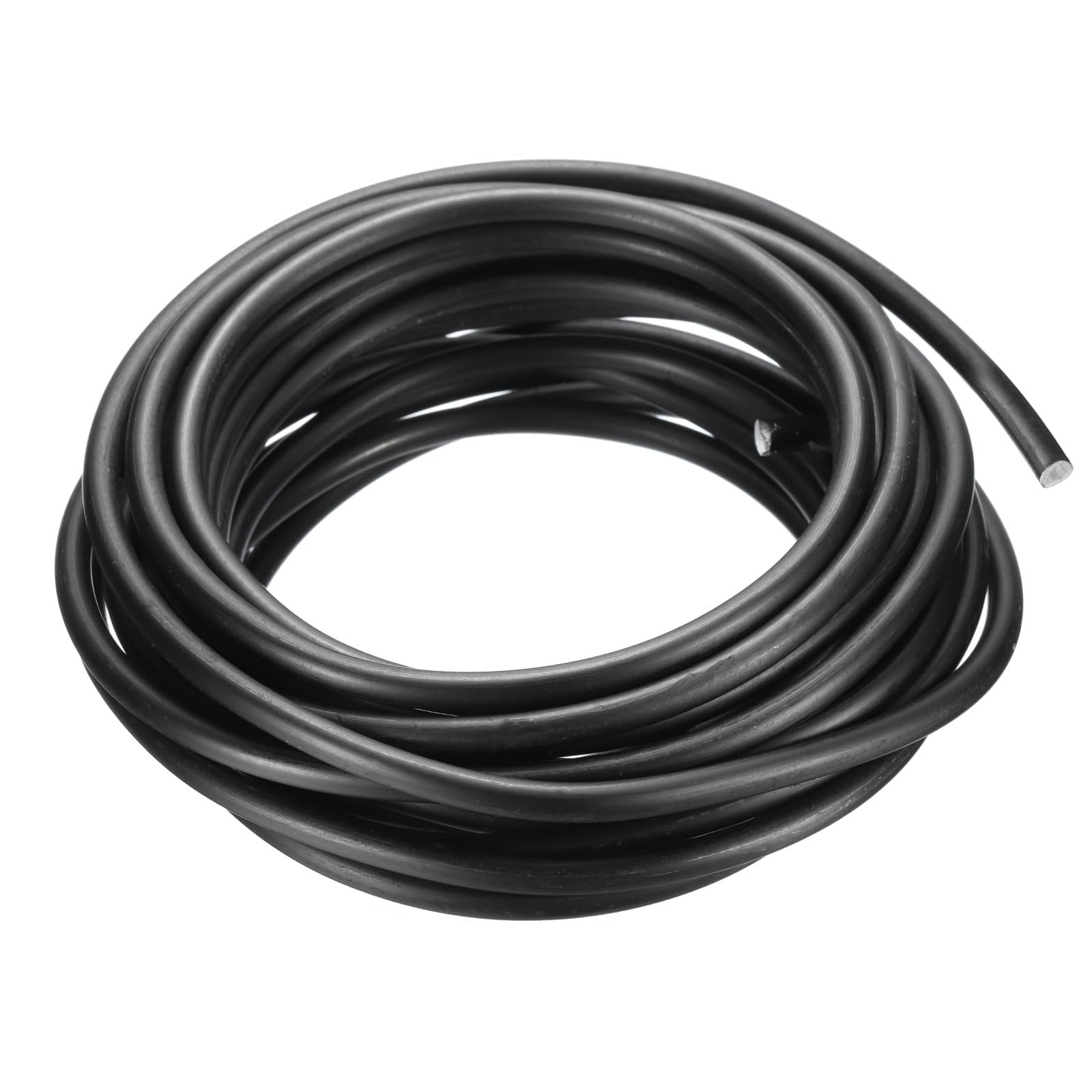 PATIKIL 6mm Bonsai Training Wire, Aluminum, 1 Roll x 5m/16.4ft, Black