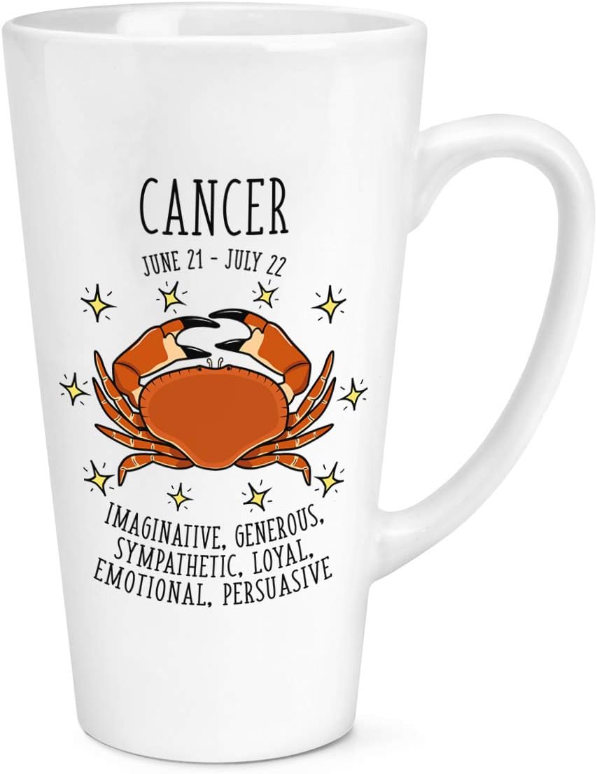 Cancer Horoscope 17oz Large Latte Mug Cup
