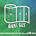 Seventh Generation 100% Recycled Paper Towels, 2 Ply, 140 Sheets, 6 Rolls