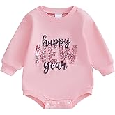 Frietlebird Infant Baby Boy Girl Fall Winter Clothes Oversized Sweatshirt Romper Long Sleeve Bubble Romper 3 6 9 12 18 Months