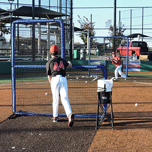 image for JUGS Protector Blue Series L-Shaped Pitchers Screen - Baseball Pitche