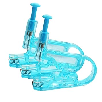 Ohrring pistole,Vococal®ohrlochstechen [2 Stk], Einweg Sicherheit Ohr Piercing Pistole - Vococal Ohrring Piercing Tool mit Oh