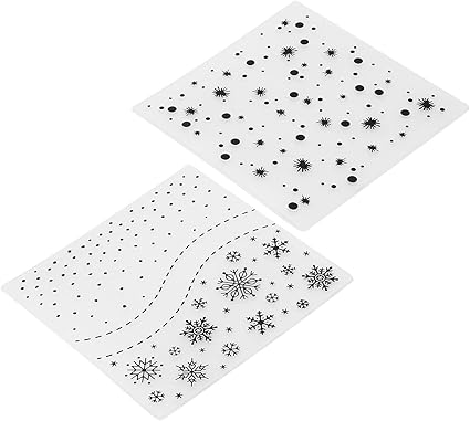 Amazon Co Jp エンボスカード Diyスクラップブッキング用のテンプレートモールド5 9 X 5 9in ホーム キッチン