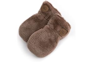 PETIT COULOU Unisex Baby Mittens 0-6 Months - Keep your Newborn Warm and Cozy All Year Round - Beautiful Mitains for Baby