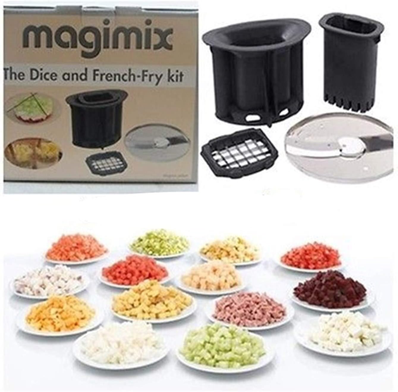 Magimix Dice and FrenchFry Kit 3200XL 4200XL 5200XL gamepcmm Kitchen