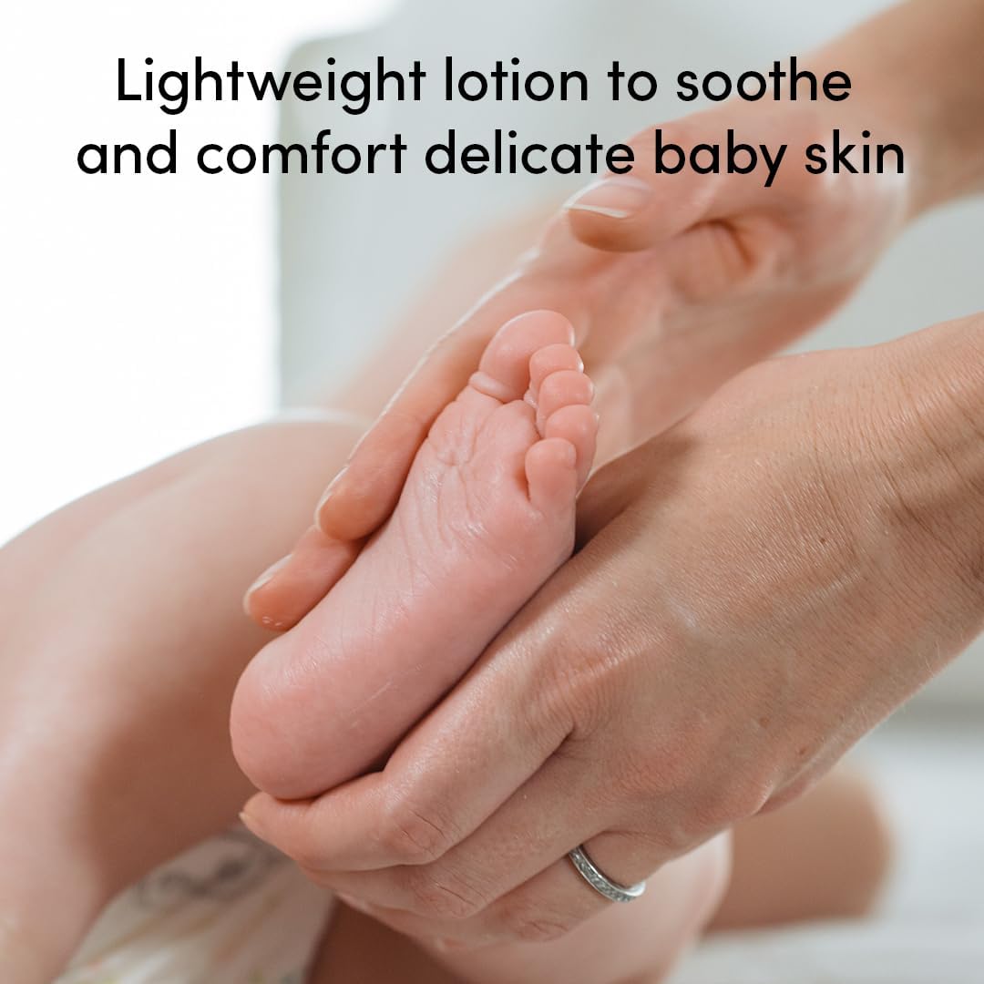 Evereden Moisturizing Baby Lotion for Newborn 8.5 oz. | Lightweight & Non-Greasy Toddler Lotion | Clean & Gentle Baby Care | Non-toxic & Fragrance Free