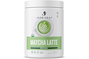 Jade Leaf Matcha Organic Premium Ceremonial Grade Matcha Green Tea Powder - Japanese - Culinary, Ingredient, Ceremonial Barista Teahouse, Latte, Collagen, 35.3 Ounce (Pack of 1), Matcha Latte