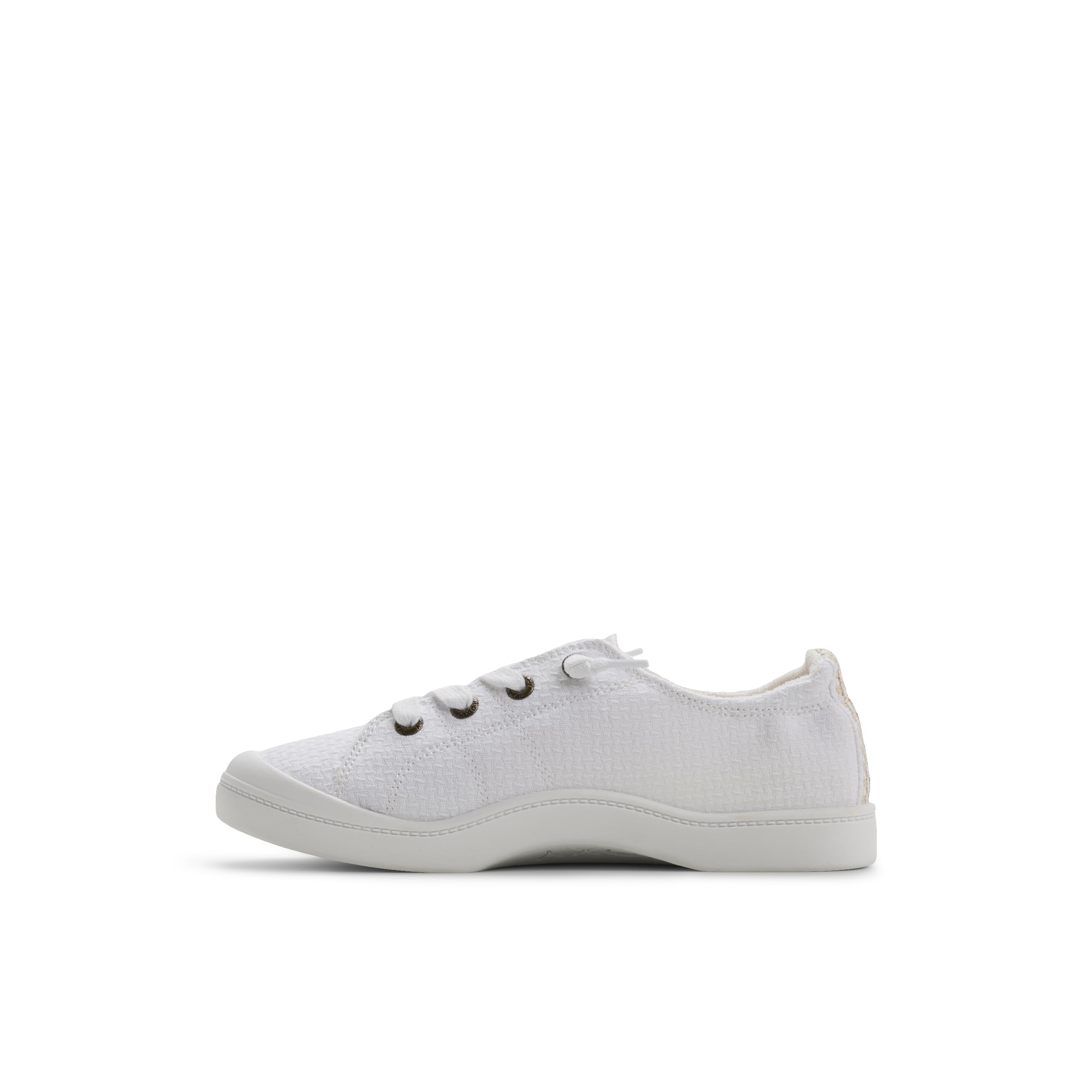 Roxy Women's Bayshore Plus II Sneaker, Textured White, 5 Image