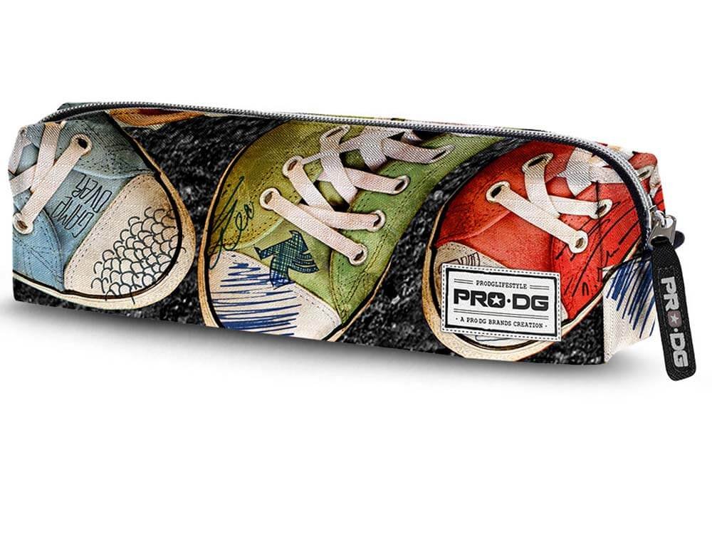 PRODG Sneakers-Square HS Pencil Case, Multicolour, 21 x 7 cm