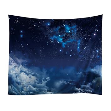 Amazon Com Fairylove Starry Sky Tapestry Wall Hanging Galaxy