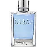 FERRAGAMO Acqua Essenziale Eau de Toilette Pour Homme, Cologne Spray for Men