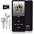 MP3 Player, Music Player with 16GB Micro SD Card, Build-in Speaker/Photo/Video Play/FM Radio/Voice Recorder/E-Book Reader, Supports up to 128GB