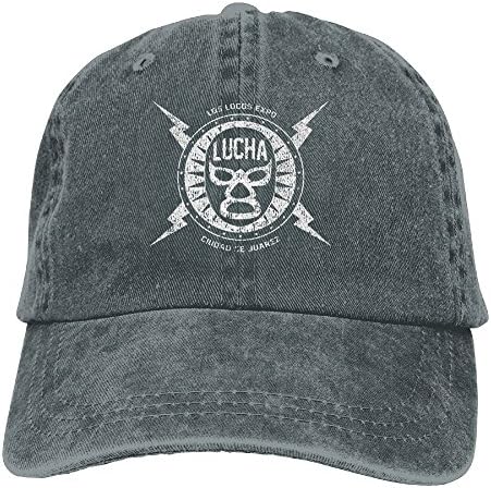 TIANJM Unisex Womens Mans Lucha Mask Mexican Wrestler Wrestling Fight Cowboy Date dicer Asphalt