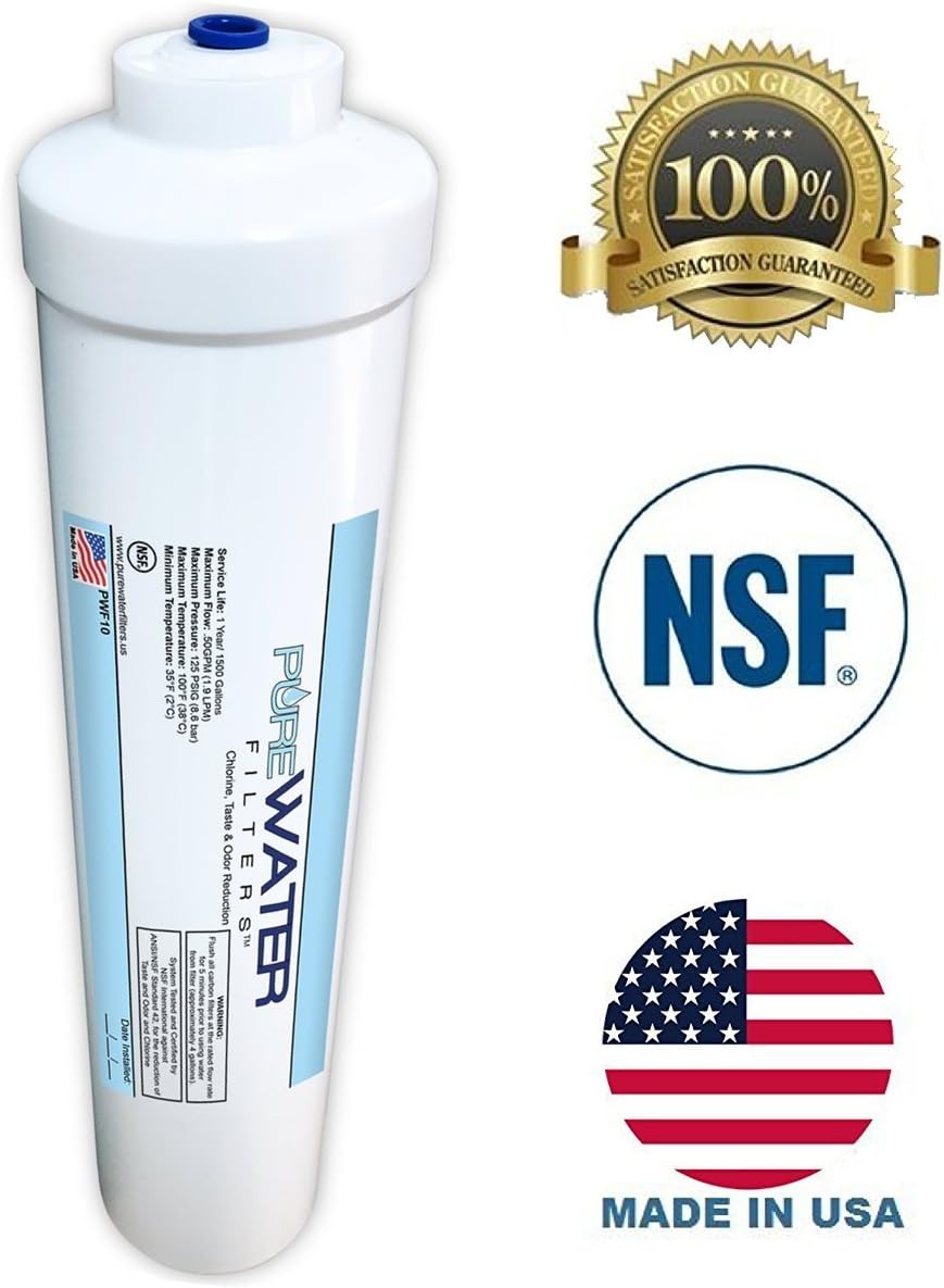Inline Water Filter Kit for Ice Makers: Kitchen & Dining