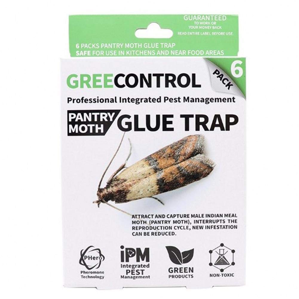 Moth Trap 6pcs Pheromone Trap Moth Proofer Units Eliminates