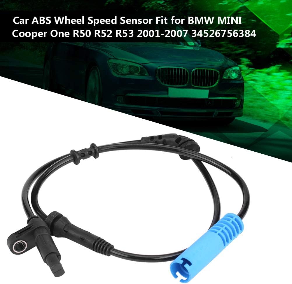ABS Wheel Speed Sensor, 34526756384 Car ABS Wheel Speed Sensor Fit for B/MW MINI Cooper One R50 R52 R53 2001-2007 - Image 5
