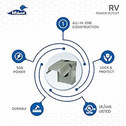 MIDWEST U054P • Weatherproof Temporary RV Outlet