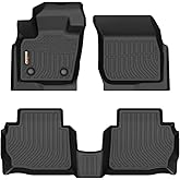 Binmotor-Floor Mats for Ford Fusion (2013-2016),for Lincoln MKZ (2013-2016), Front & 2nd Row, TPE All Weather Car Mats for Ford Fusion Accessories for Lincoln MKZ Car Floor Mat