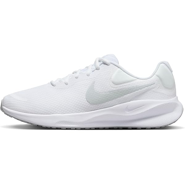 Nike Men\'s Revolution 5 Flyease Running Shoe, White, 9 Nike Men main image 4