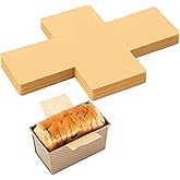 Feifeiya 150 Pcs Loaf Pan Liners for Baking Bread Pan 8 x 4 Inch, Non-stick Disposable Greaseproof Baking Paper for Bread, Cakes, Toast