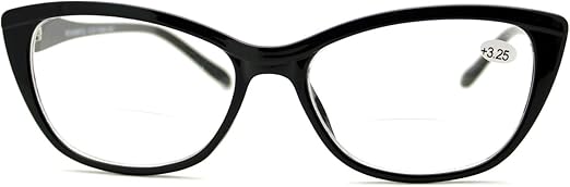 reading glasses with clear upper lens
