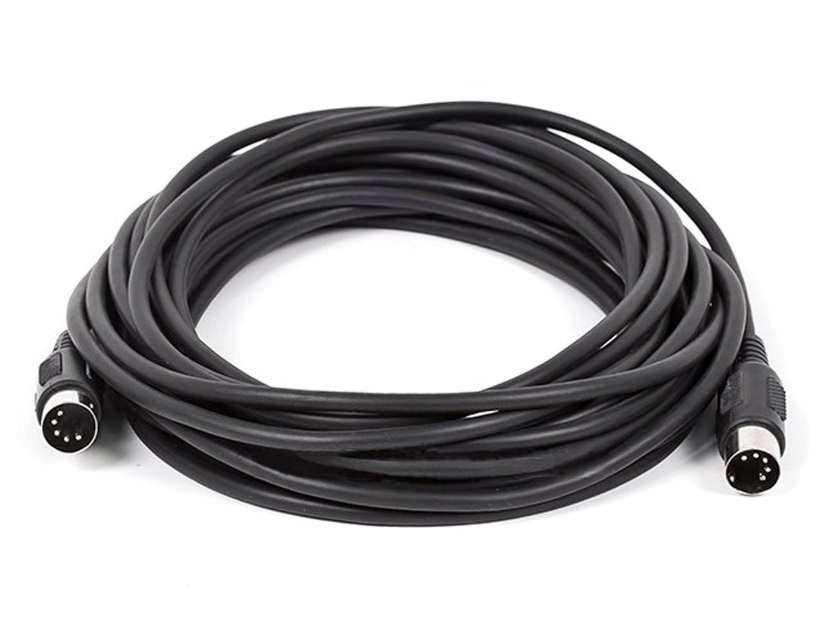 Monoprice 108536 Cables, Black, 25 '