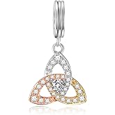 dazlily Infinity Symbol Charm 925 Sterling Silver Charm for Bracelets Necklaces Mother's Day Gift