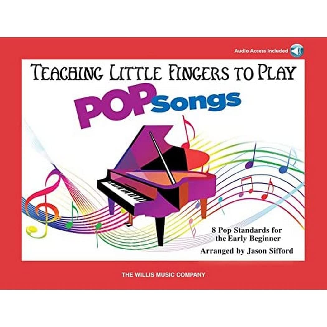 Teaching Little Fingers to Play Pop Songs Book/Online Audio: Early to Later Elementary Level National Federation of Music Clubs 2024-2028 Selection