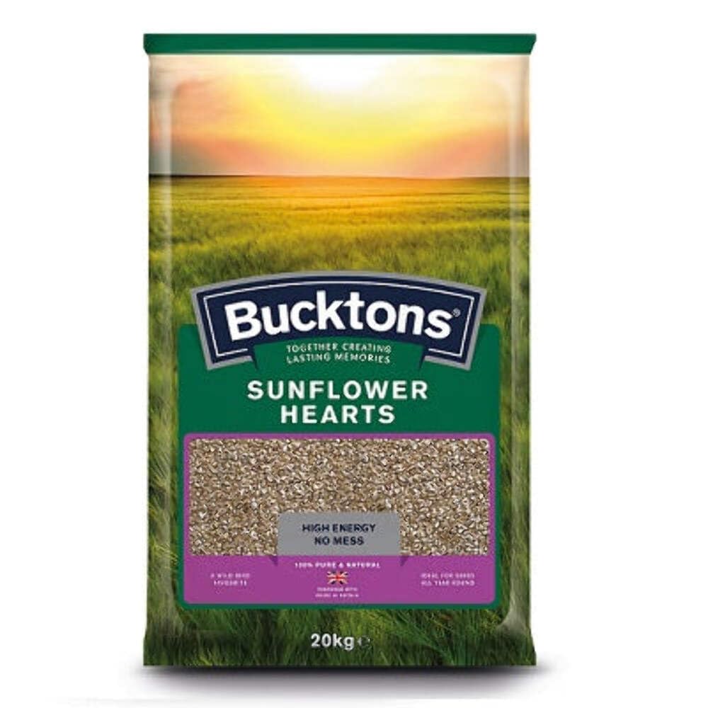 Bucktons 0100333 Sunflower Hearts Seeds - Green