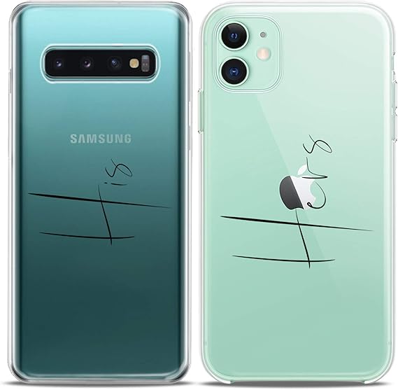 Amazon Com Cavka Tpu Couple Cases For Samsung Galaxy Note 10 Plus