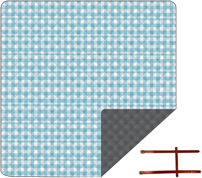 Machine Washable Fold Picnic Blanket, Outdoor Waterproof Picnic Mat for