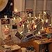 Tomshine 40 LED Photo Clip String Lights 16.4ft LED Battery Powered String Lights with Photo Clips Indoor for Home Christmas Decoration Birthday Wedding Party Decor (Warm White)