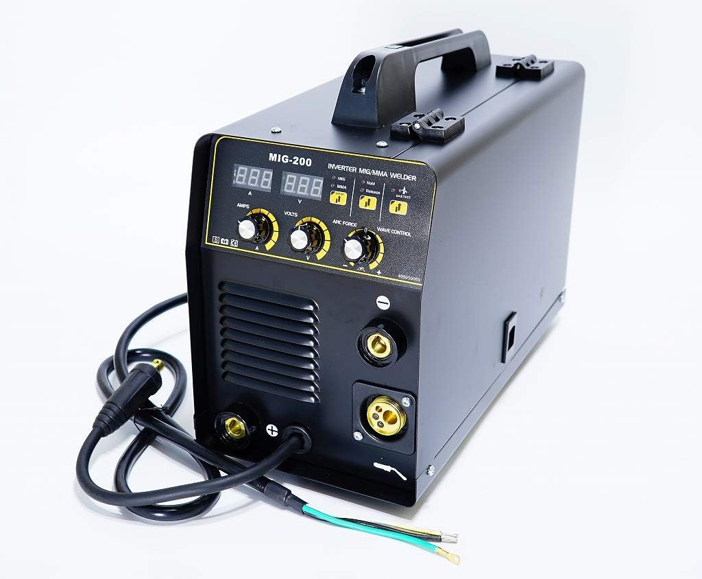 Amazon ハイスペック インバーター式 半自動溶接機 Mig0b Mig Mag Mma 単相0v 鉄 ステン アルミも可 Mig0 電気溶接機 Amazon ハイスペック インバーター式 半自動溶接機 Mig0b Mig Mag Mma 単相0v 鉄 ステン アルミも可 Mig0 電気溶接機