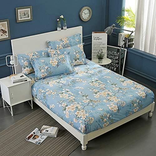 huyiming Used for Single piece 1.2/1.5/1.8m bed cover bed skirt mattress cover Simmons anti-slip cover 150x200cm