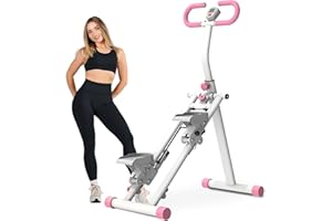 ANWICKJEFF Stair Stepper for Home,Vertical Climber Workout Machine,Stair Stepper with Handlebar for Full-Body Exercise Stair Stepper with Stable Frame Adjustable Handlebar