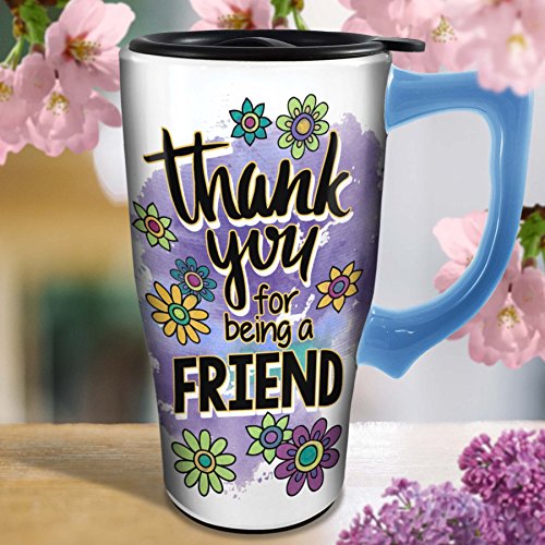 Betty Boop 11923 Travel Mug, 5.2 x 3.5 x 6.4 inches, Blue
