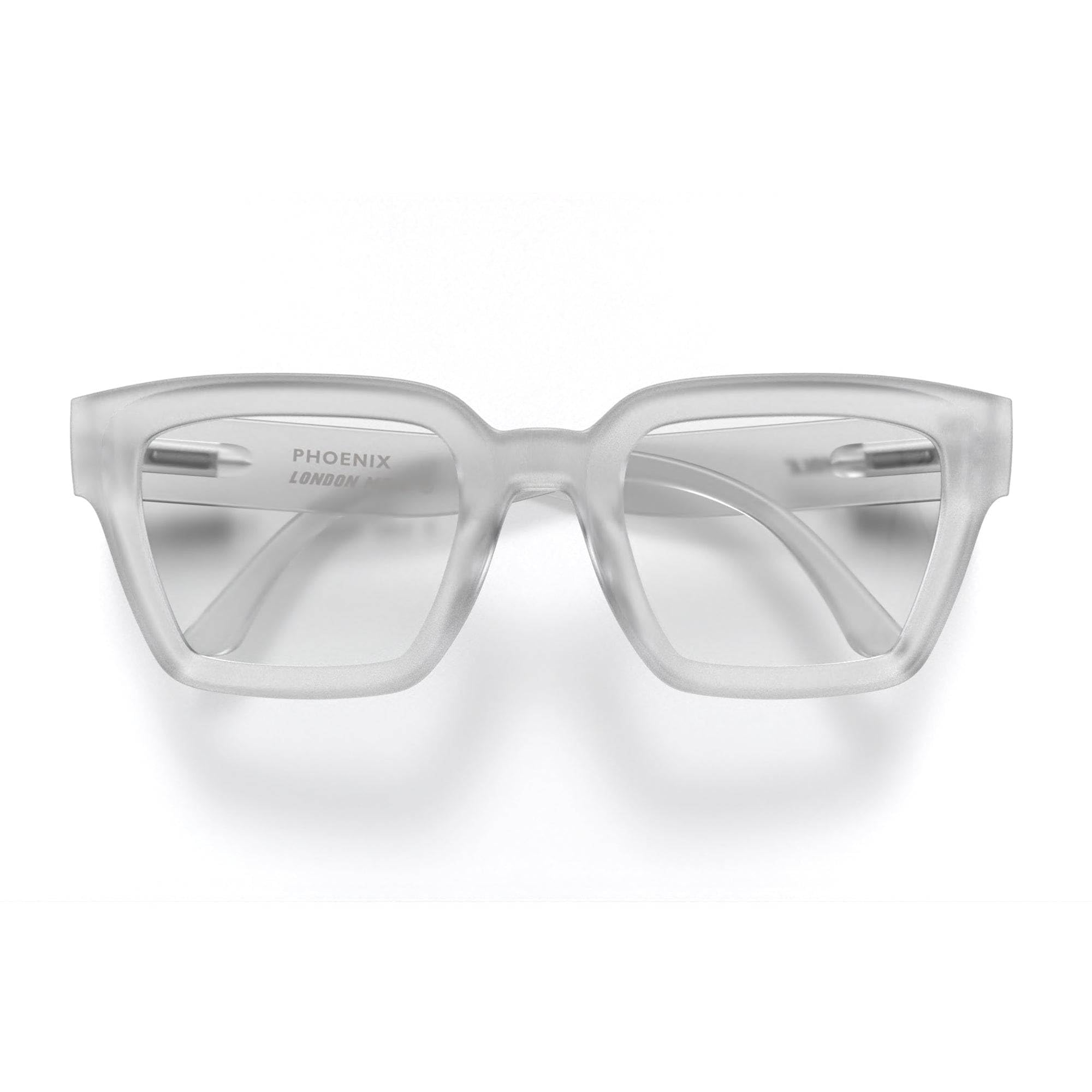 LONDON MOLE® Phoenix large oversized reading glasses | Big bold modern square frame | Statement style readers for men and women