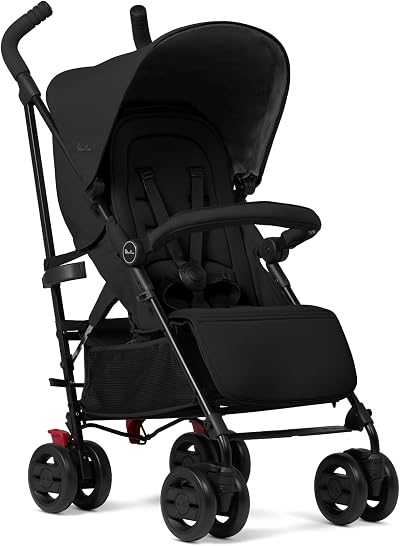 Silver Cross Pop 2 Pushchair Foldable Travel Stroller Adjustable Lie Flat Seat